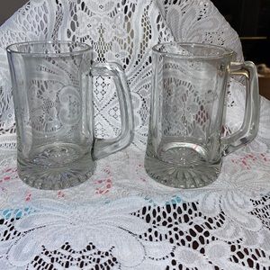 Glass Beer Mug Set!